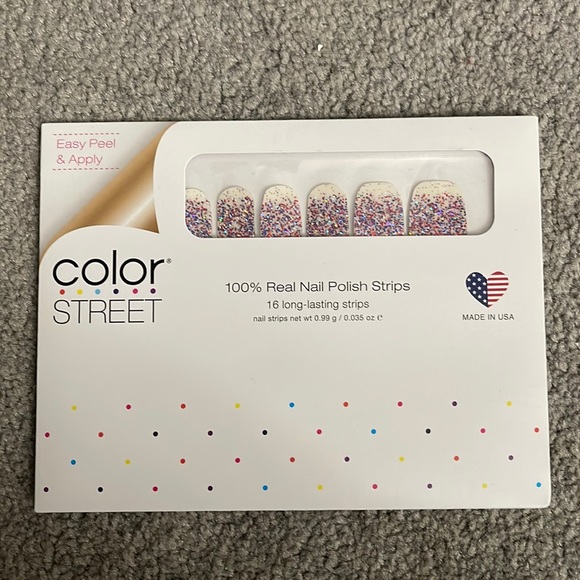 Color Street | Makeup | Color Street 0 Real Nail Polish Strips Red ...